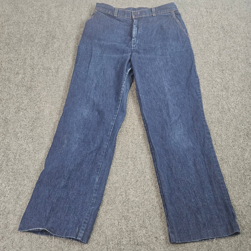Vintage 80s Levis 791 Jeans Womens 31x30 Blue High Rise Straight Leg Denim Pants